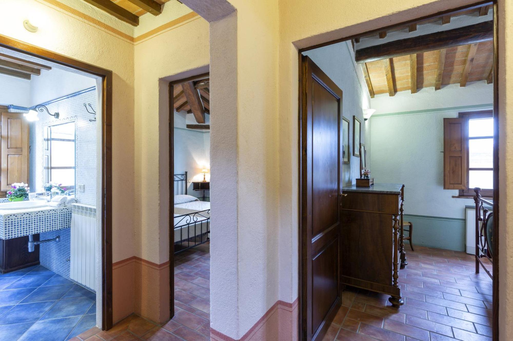 Agriturismo Villa La Morina كورتونا الغرفة الصورة