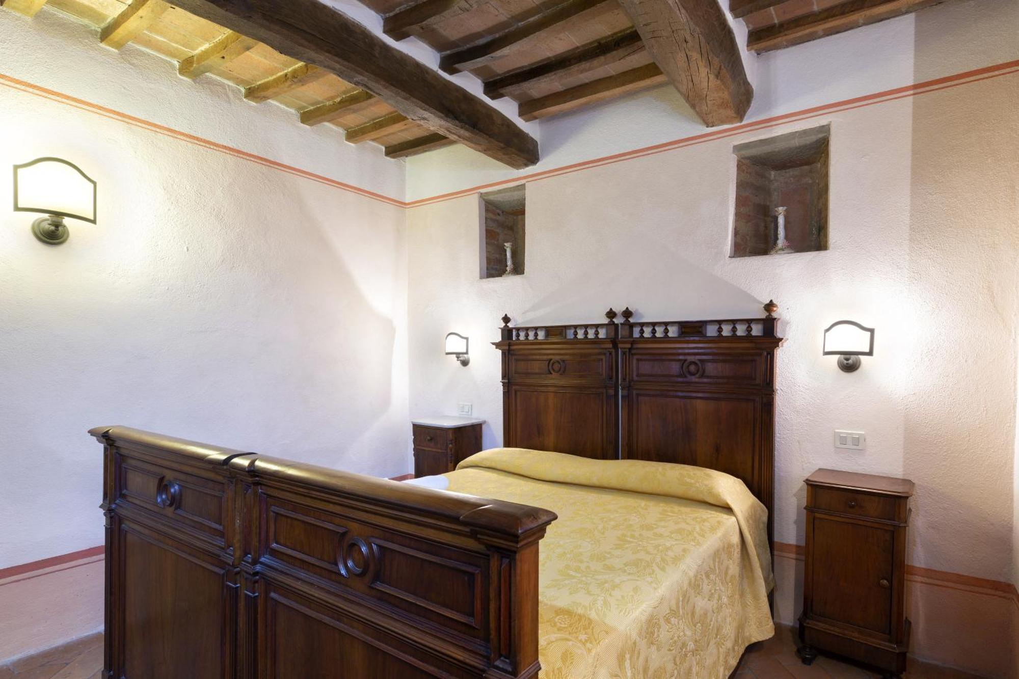 Agriturismo Villa La Morina كورتونا الغرفة الصورة
